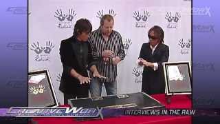 Bz  Break Table while honored at Hollywoods Rockwalk 2007 [upl. by Westlund]