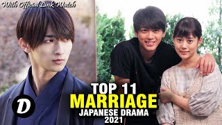 TOP 11 JAPANESE MARRIAGE DRAMA [upl. by Blalock845]