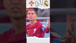 Portugal vs Real Madrid World Cup 2026 Ronaldo vs Ronaldo but who is the legend ronaldo sports [upl. by Fern]