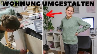 Kleine Wohnung umgestalten Teil 2  Das absolute Chaos  Food Haul [upl. by Kassia631]