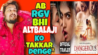 RGVS Dangerous Trailer Review  Naina Ganguly Apsara Rani  Lesbian Movie [upl. by Dlareg]