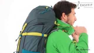 Mochila Forclaz Easyfit 70 Quechua  Exclusividade Decathlon [upl. by Tormoria]