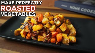 4 cooking tips to make Perfect Roasted Vegetables [upl. by Ammon]