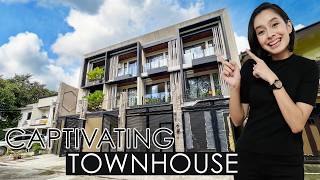 House Tour 394 • Impressive 3Bedroom Townhouse for Sale in UP Village Quezon City  Presello [upl. by Geordie]