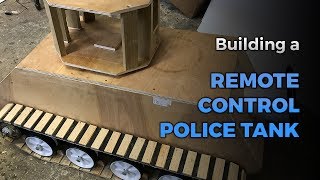 Building a Remote Control Police Tank  Kids Invent Stuff [upl. by Margot]