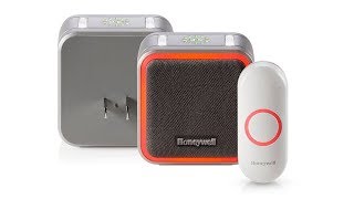 Honeywell 5 Series PlugIn Wireless Doorbell with Halo Light and Push Button RDWL515P [upl. by Esinet]