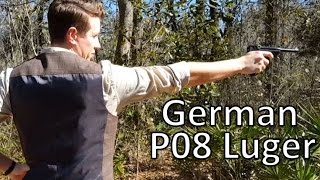 German P08 Luger Shooting [upl. by Sanson351]