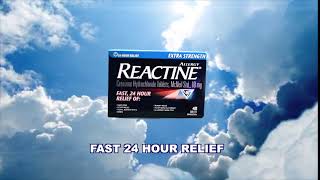 Reactine  Allergy Medicine  Commercial [upl. by Edythe]