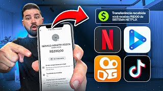 Ganhe dinheiro HOJE ASSISTINDO VÍDEOS app que paga de verdade  ganhar dinheiro online [upl. by Domeniga63]