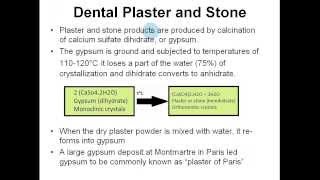 Gypsum Dental Materials  Type 1 Type 2 Type 3 Type 4 Type 5  Properties  ST and Expansion [upl. by Aixela115]