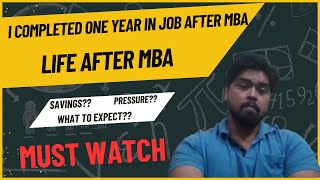 I Completed One Year in Job After MBA  MBA Job Review  Life After MBA  Was MBA Worth It [upl. by Marlea]