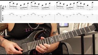 How to play ‘Leper Messiah’ by Metallica Guitar Solo Lesson wtabs [upl. by Ennoval568]