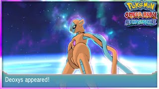 Pokemon Omega Ruby amp Alpha Sapphire  How to Catch Deoxys [upl. by Angi744]