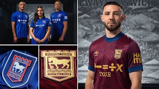 KOA live Ipswich Town 202425 home and away shirts reaction [upl. by Ijan]