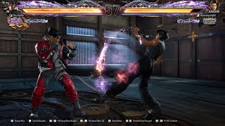 Tekken 8  Jin Vs Azucena after Nerfs [upl. by Ahsiuqet]