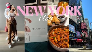 NEW YORK VLOG nyfw  fun events  shopping  great restaurants [upl. by Eintihw]