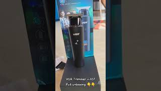 wahooo 😯😯 VGR V937 Trimmer Unboxing 🎁 😍vgrtrimmer v937 trimmer unboxing [upl. by Elana]