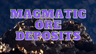 magmatic ore deposits  classification of magmatic ore deposits  types of magmatic ore deposits [upl. by Xila]