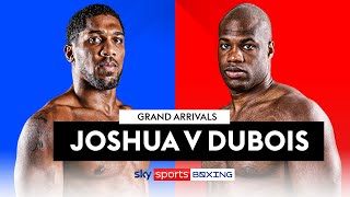 ANTHONY JOSHUA V DANIEL DUBOIS 🔥  Live Grand Arrivals [upl. by Tamera]