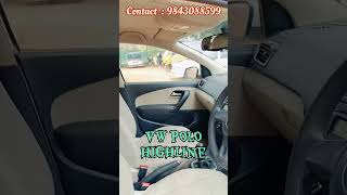 Volkswagen Polo Highline for Sale  2011  Second Owner  Sreenivasa Cars Tirupur [upl. by Jaf854]