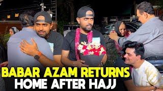 Babar Azam returns home after Hajj [upl. by Noiemad]