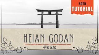 Heian Godan Kata Tutorial [upl. by Sulihpoeht]