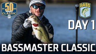 2020 Bassmaster Classic at Lake Guntersville Day 1  TV [upl. by Ecyarg]