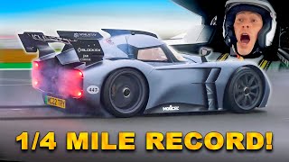 I broke the 14mile world record in this new HYPERCAR [upl. by Jorey]