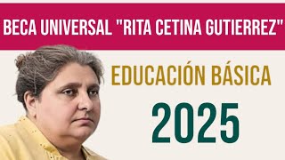 Nueva Beca Universal Educación Básica 1900 para este 2025 [upl. by Gavriella717]