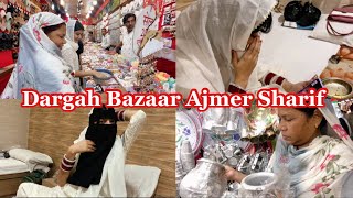 Ajmer Sharif Dargah Bazaar  Ammi ke sath shopping kiya sab k liye  call par kon h 🙈❤️ vlog [upl. by Aivatra]