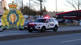 Surrey RCMP Unit SU2101 Responding [upl. by Guglielmo]