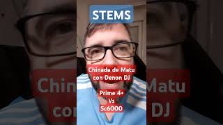 Denon DJ Engine DJ 42 Stems enfado de Matu con Prime 4 vs SC6000 [upl. by Aenad]