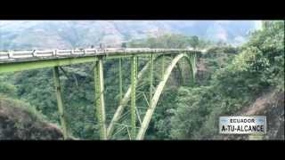 Pallatanga hostería Ecovita Cascada y Puente  Ecuador a tu Alcance parte I [upl. by Mikah]