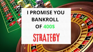 Roulette Strategy  The Most Successful Way to Build a Bankroll 400 in Under 10 Minutes part 2 [upl. by Felipa75]