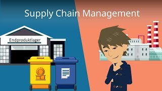 Supply Chain Management Beispiel  einfach erklärt deutsch [upl. by Swayder]