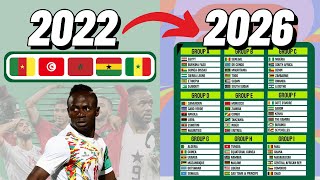 African Qualification for the 2026 World Cup EXPLAINED [upl. by Merola242]