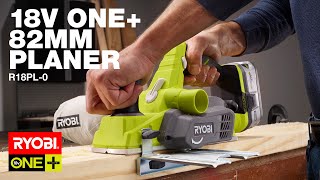 RYOBI Tool Talk 18V ONE 82mm Planer R18PL0 reviewed by Barry Du Bois [upl. by Holmes]