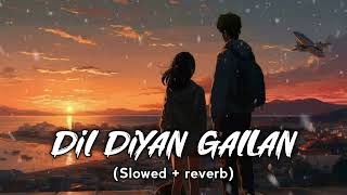 DIL DIYA GALLA 🌸😍  LOFI SONG   SLOWED  REVERB [upl. by Alasteir]