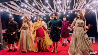 Jovan amp Nirjonas Sangeet Night on quotLutt Putt Gayaquot  Jovan Wedding  ছায়াছবি  Chayachobi [upl. by Corbin]