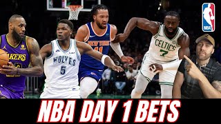 NBA Bet Predictions Day 1 2024 [upl. by Drusilla248]