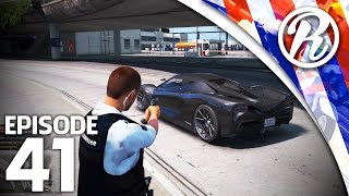 GTA5 DURE AUTO WORDT GESTOLEN  Royalistiq  Nederlandse Politie 41 LSPDFR 031 [upl. by Rezzani]