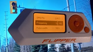 Flipper Zero Controlling Traffic Lights [upl. by Jaunita]