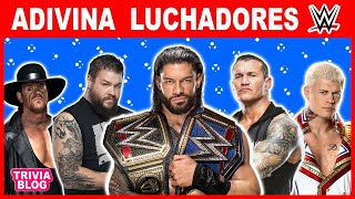 Adivina Luchadores de la WWE por su Foto 🔥 [upl. by Nylkcaj]