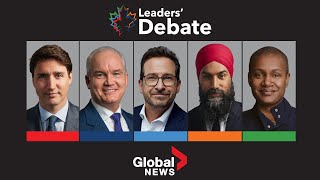 Canada election 2021 Englishlanguage federal leaders debate  FULL [upl. by Matthews]