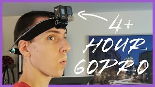 My 4 Hour GoPro 8 POV Setup  DIY Headmount External Battery [upl. by Otsedom904]