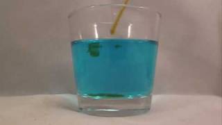 Coppersulfate Precipitation Reaction 2 [upl. by Arved]