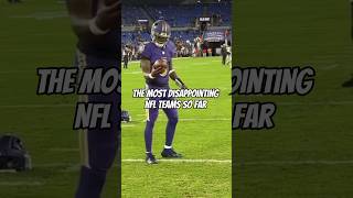 The most disappointing NFL teams so far shorts nfl [upl. by Kcirreg764]