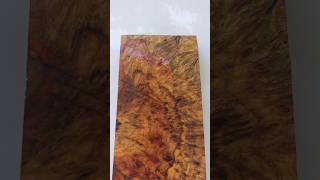 Rare Amboyna Burl Wood Knife Scales Burl Amboyna Wood Exotic Narra Wood Padauk Burl Wood [upl. by Tamera972]