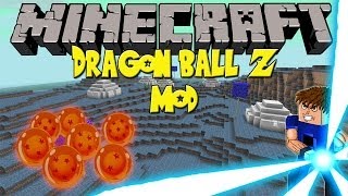 Minecraft Mod Dragon Ball Z Mod 164 [upl. by Nee]