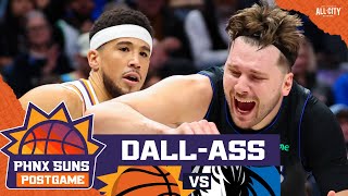 Devin Does Dallas as Phoenix Suns rout Luka Doncic and Mavericks PHNX Suns Postgame Live [upl. by Skier266]